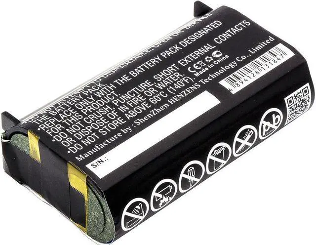 Alt view image 3 of 5 - Estry Battery Replacement for Sokkia SHC-336 SHC-236 60991