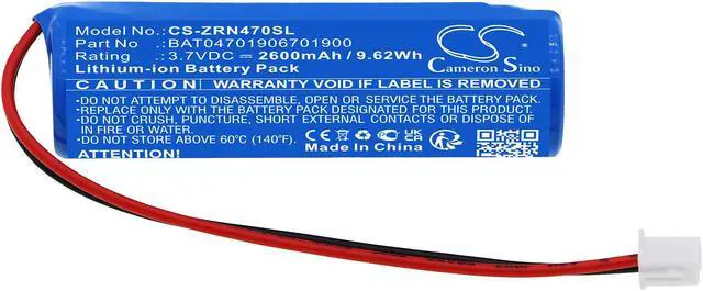 Alt view image 3 of 5 - Estry Battery Replacement for Zafferano Home Push up Pina Pro Poldina L BAT04701906701900