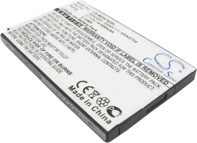 Main image of Estry Battery Replacement for MotoroIa V262 i710 V551 i90c V540 SNN5704 SNN5717 SNN5683 SNN5683A
