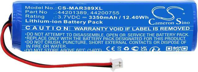 Alt view image 3 of 5 - Estry Battery Replacement for MARES ICON Genius ICON HD Genius Air 44201389 44200755