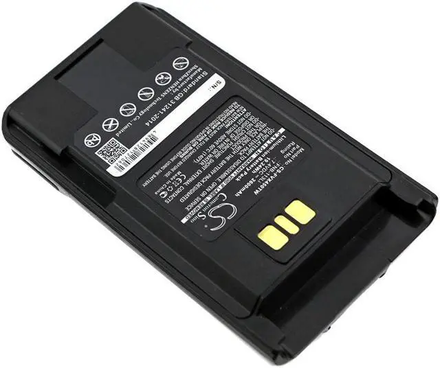 Alt view image 2 of 5 - Estry Battery Replacement for MotoroIa VX-264 VX-261 VX-451 EVX-539 EVX-531 EVX-534 AAJ67X001 AAK66X501 AAJ68X001 FNB-V133Li FNB-V138Li FNB-V134Li