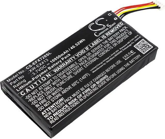 Main image of Estry Battery Replacement for EXFO MAX-5205 MAX-715B MAX-730M MAX-730C MAX-735C MAX-710B MAX-730B MAX-720B XW-E418 XW-E413 XW-EX413