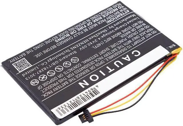 Alt view image 4 of 5 - Estry Battery Replacement for RZ03-0133 Turret Gaming Lapboard RZ84-01330100 PL325385