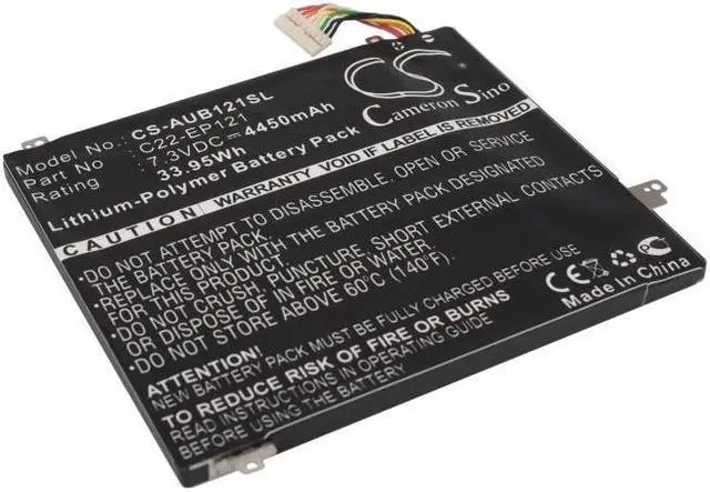 Main image of Estry Battery Replacement for as Eee Slate B121-1A018F Eee Slate B121-1A001F Eee Slate B121-1A010F Eee Slate B121-1A008F Eee Slate B121-1A031F Eee Slate B121-A1 Eee Pad Slate Eee Slate EP121 C22-EP121
