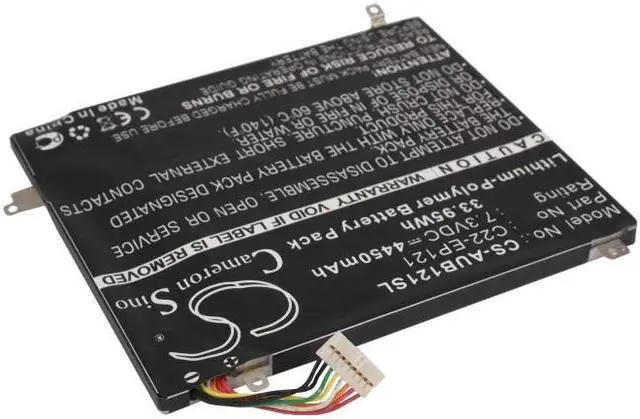 Alt view image 2 of 5 - Estry Battery Replacement for as Eee Slate B121-1A018F Eee Slate B121-1A001F Eee Slate B121-1A010F Eee Slate B121-1A008F Eee Slate B121-1A031F Eee Slate B121-A1 Eee Pad Slate Eee Slate EP121 C22-EP121