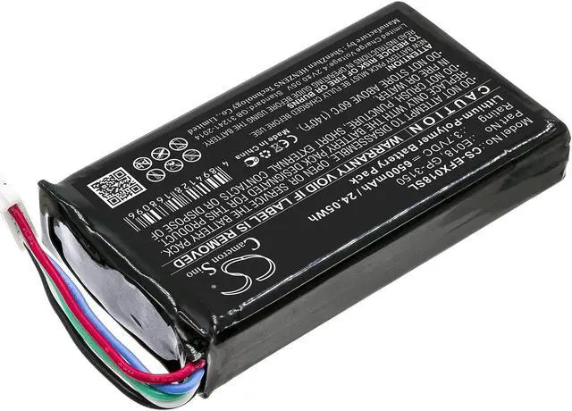 Alt view image 2 of 5 - Estry Battery Replacement for EXFO OX1 OX1 Optical Explorer OX1 Optical Fiber Multimeter E018 GP-3150