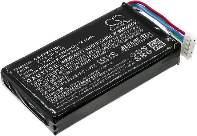 Main image of Estry Battery Replacement for EXFO OX1 OX1 Optical Explorer OX1 Optical Fiber Multimeter E018 GP-3150