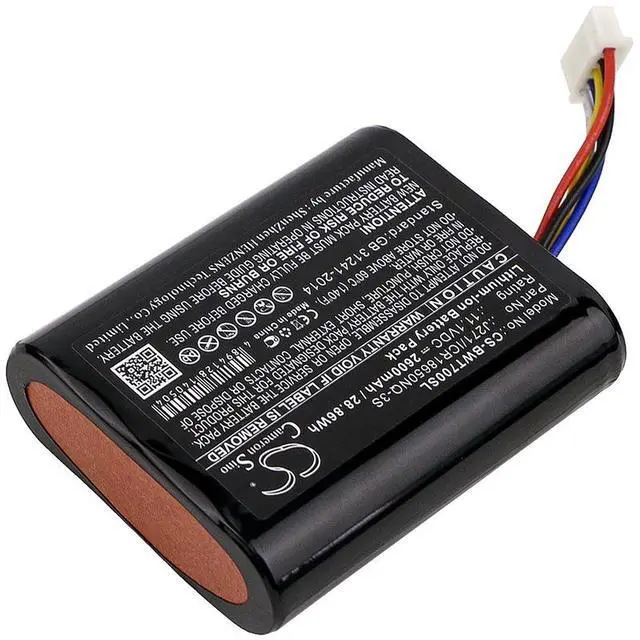 Alt view image 2 of 4 - Estry Battery Replacement for T7 J271/ICR18650NQ-3S