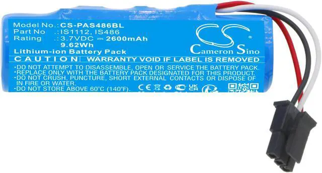 Alt view image 3 of 5 - Estry Battery Replacement for Pax S920 IS486 IS1112