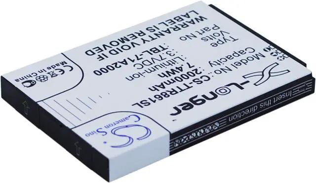 Alt view image 3 of 5 - Estry Battery Replacement for TP TL-TR861 TL-TR761 TL-M5350 M5250 ver 1.0 M7350 Ver 5 M7200 M7300 M7200 ver 1.0 M7350 Ver 5.1 M5350 TL-M7300 TBL-71A2000