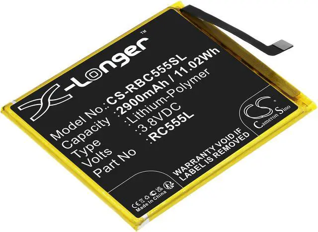 Main image of Estry Battery Replacement for Orbic Wonder RC555L A1203 ORB555LBVZPP RC555L