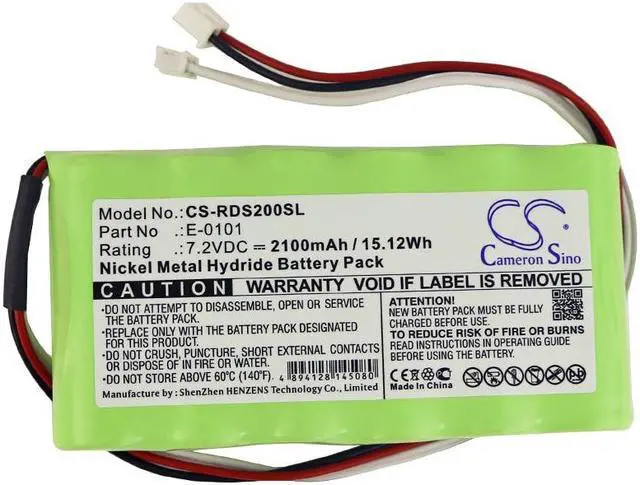 Alt view image 3 of 4 - Estry Battery Replacement for Rover S2 8PSK T2 Master ST2 C2 BAT-PACK-DM16HD BAT-PACK-DS8 E-0101