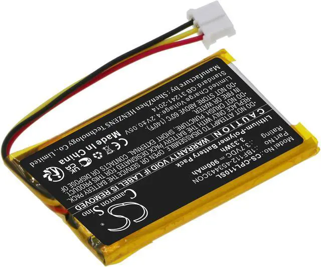Alt view image 2 of 5 - Estry Battery Replacement for CalAmp LMU-1100 LMU-2630 LMU-4200 LMU-5000 LMU-2600 LMU-1200 LMU-5500 LMU-2700 LMU-4500 1BF112-453443CON