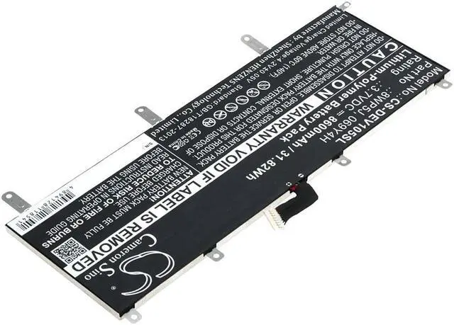 Alt view image 2 of 5 - Estry Battery Replacement for DELL Venue 10 5050 Venue 10 5000 8WP5J 069Y4H