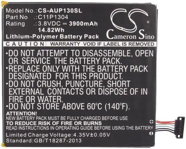 Alt view image 5 of 5 - Estry Battery Replacement for as ZenPad S 8.0 tab 8" ME180A Z580CA K01G K00L MeMO Pad HD7 P022 M80T Z580C-B1 Me176 ME173X P01M Z380C Zenpad Z380C M81C C11P1304 C11P1326 C11Pn51 C11PN9H 0B200-00800000
