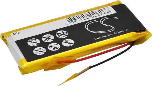 Alt view image 4 of 5 - Estry Battery Replacement for NW-E505 NW-E403 NW-E507 NWZ-S544 NW-E407 NW-E405 NW-E503 1-175-558-11 MR11-2788