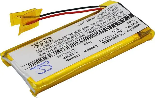 Alt view image 2 of 5 - Estry Battery Replacement for NW-E505 NW-E403 NW-E507 NWZ-S544 NW-E407 NW-E405 NW-E503 1-175-558-11 MR11-2788