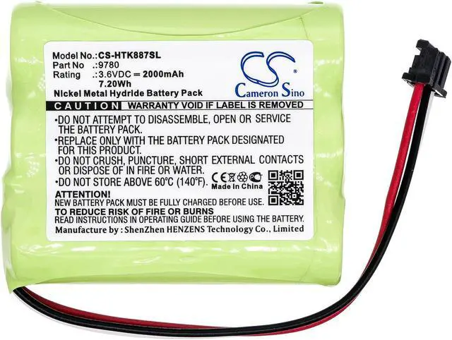 Alt view image 3 of 5 - Estry Battery Replacement for Hioki MR8870 MR8870-30 LR8432 LR8431-20 LR8431-30 8870 8870-20 9780