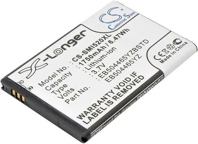 Main image of Estry Battery Replacement for VERIZON SCH-i100 Droid Charge i400 Continuum SCH-I520 Inspiration i520 Droid Charge I510 4G LTE Mobile Hotspot Droid Charge SCH-I510 SCH-LC11 SCH-I510 SCH-I400 Gem i100