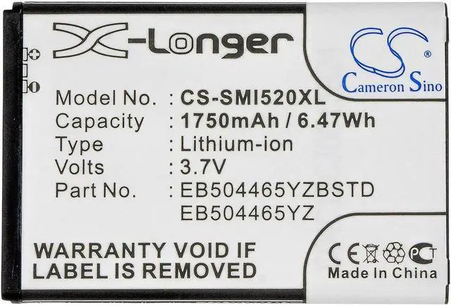 Alt view image 5 of 5 - Estry Battery Replacement for VERIZON SCH-i100 Droid Charge i400 Continuum SCH-I520 Inspiration i520 Droid Charge I510 4G LTE Mobile Hotspot Droid Charge SCH-I510 SCH-LC11 SCH-I510 SCH-I400 Gem i100