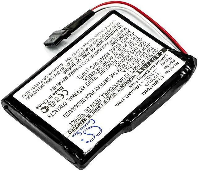Alt view image 2 of 4 - Estry Battery Replacement for Magellan RoadMate 1700 2793801J3