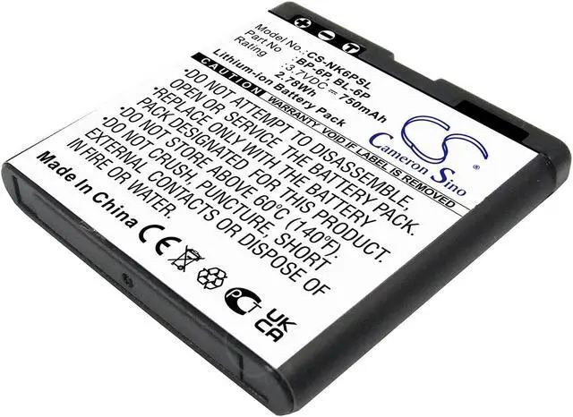 Main image of Estry Battery Replacement for 6500C 7900 6500 Classic 7900P 6500 BP-6P BL-6P