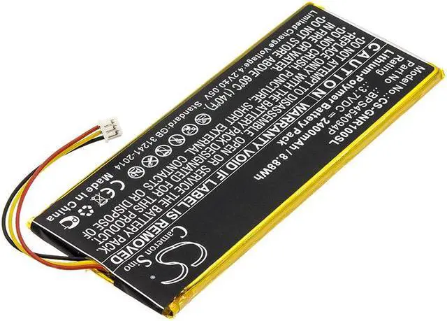 Alt view image 2 of 5 - Estry Battery Replacement for Geneva WorldRadio BPS454094P