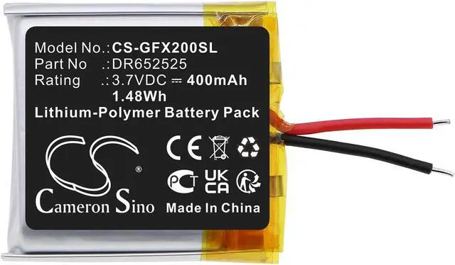 Alt view image 3 of 4 - Estry Battery Replacement for Voice X 2ALG4 VoiceX DR652525