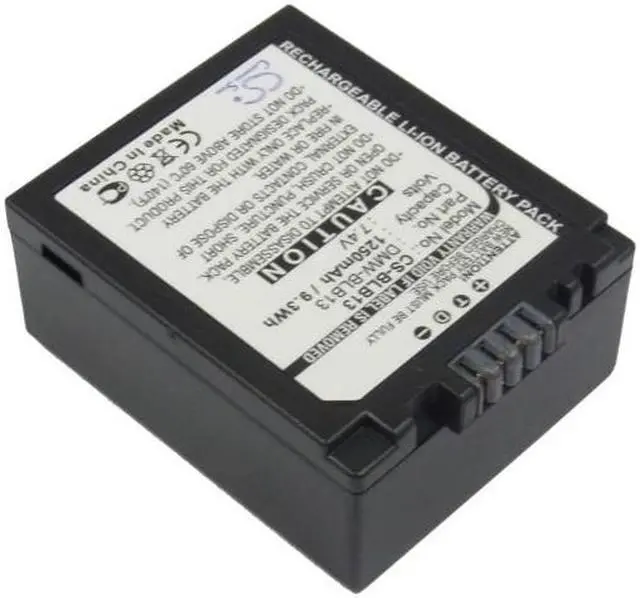 Alt view image 2 of 5 - Estry Battery Replacement for Lumix DMC-G1KEB-R Lumix DMC-G2A Lumix DMC-G1W Lumix DMC-GH1KEB-K Lumix DMC-G1K Lumix DMC-G2B Lumix DMC-G10 Lumix DMC-GF1K DMW-BLB13 DMW-BLB13PP DMW-BLB13GK DMW-BLB13E