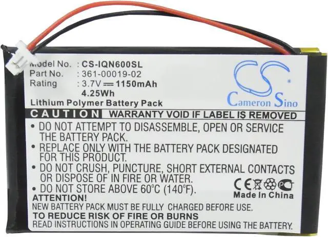 Alt view image 5 of 5 - Estry Battery Replacement for Nuvi 650 Nuvi 660 Nuvi 670 Nuvi 660 FM Nuvi 610T Nuvi 680 Nuvi 610 Nuvi 600 361-00019-02 010-00455-00 010-00540-70 D25292-0000