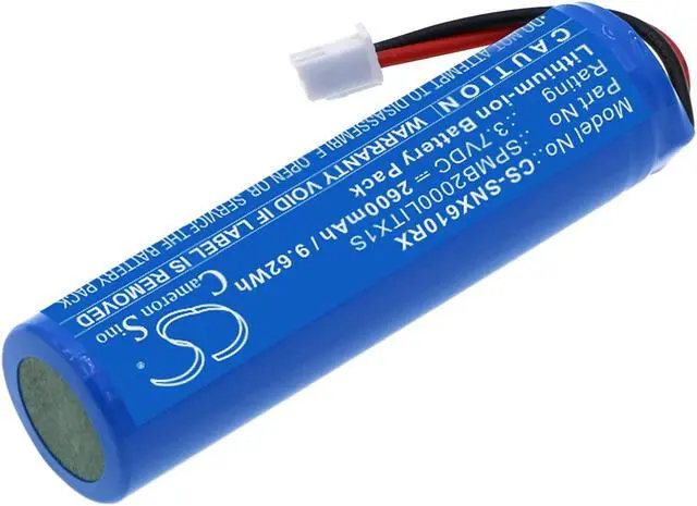 Alt view image 2 of 5 - Estry Battery Replacement for Spektrum Transmitter NX6 Transmitter NX8 SPMB2000LITX1S