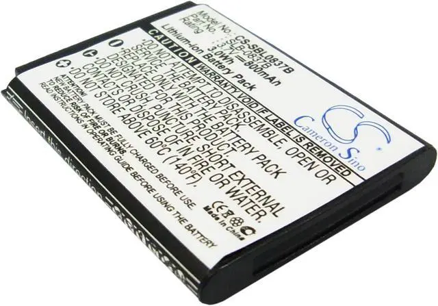 Main image of Estry Battery Replacement for NV20 NV15 Digimax L70B NV10 L83T L201 Digimax L70 NV8 SLB-0837(B) SLB-0837B