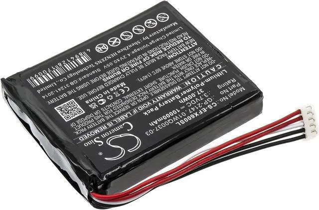 Alt view image 2 of 5 - Estry Battery Replacement for EXFO MAX-605 MAX-610 MAX-635 MAX-630 MAX-625 MAX-630G MAX-600 MAX-635G GP-2147 01WQ0037-03
