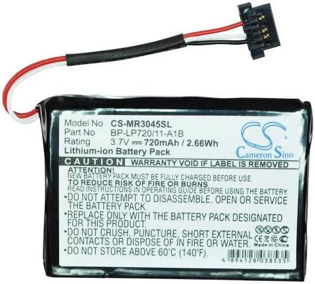 Alt view image 5 of 5 - Estry Battery Replacement for Becker Ready 50 EU20 LMU Active 43 Transit Ready 43 Traffic Transit 50 Traffic Assist Pro 7977 Traffic Assist Pro 7927 Ready 50 EU20 Ready 50 LMU Ready 50 LMU Plus