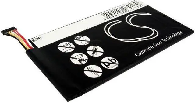 Alt view image 4 of 5 - Estry Battery Replacement for Nexus 7 16GB Nexus 7 Nexus 7" Nexus 7 8GB Nexus 7 32GB ME3PNJ3 0B200-00120100M-A1A1A-219-17QE C11-ME370T