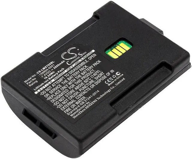 Main image of Estry Battery Replacement for LXE MX7 MX7A380BATT MX7382BATT 163467-0001 161772-0001 MX7394BATT MX7392BATT 159904-0001