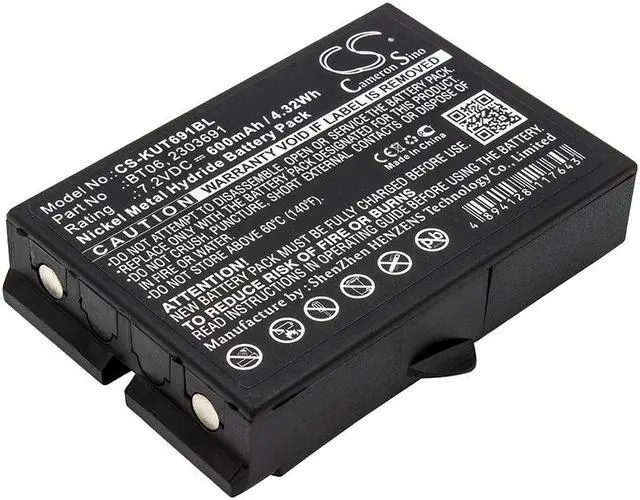 Main image of Estry Battery Replacement for IKUSI TM61Transmitters TM62 TM62 Transmitters TM61 2303691 TM60 2303691 BT06
