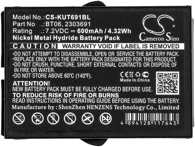 Alt view image 3 of 3 - Estry Battery Replacement for IKUSI TM61Transmitters TM62 TM62 Transmitters TM61 2303691 TM60 2303691 BT06