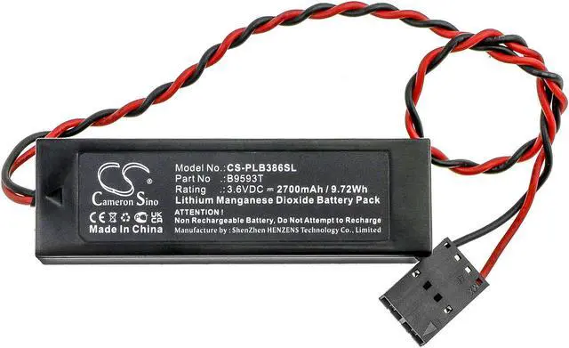 Alt view image 3 of 5 - Estry Battery Replacement for Hertz 286 PC286 AT XT