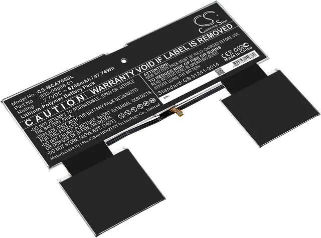 Main image of Estry Battery Replacement for Microsoft Surface A70 823-00088-01