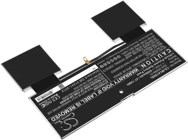 Alt view image 2 of 4 - Estry Battery Replacement for Microsoft Surface A70 823-00088-01