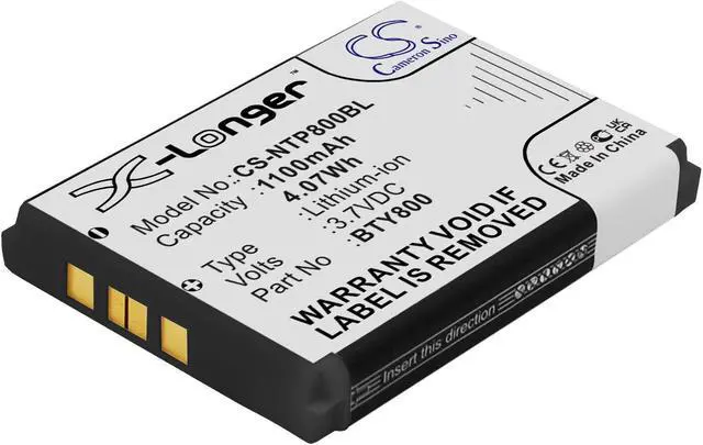 Main image of Estry Battery Replacement for CipherLab CPT-8300 8000 8200 8230 8300 CPT8200 Laser BA-80S1A2 KB1B371200005