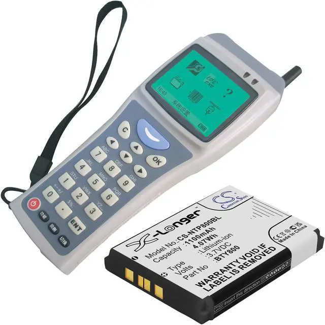 Alt view image 4 of 4 - Estry Battery Replacement for CipherLab CPT-8300 8000 8200 8230 8300 CPT8200 Laser BA-80S1A2 KB1B371200005