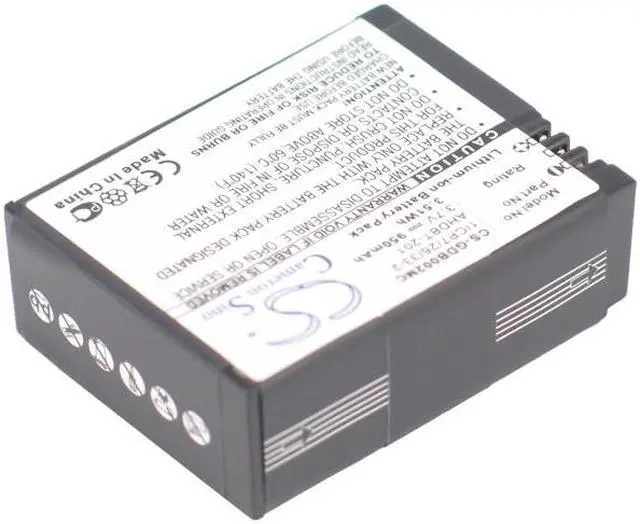 Alt view image 2 of 5 - Estry Battery Replacement for Rollei Action Cam 420 AC420 Actioncam 420 RL420B