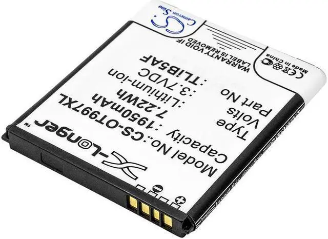 Alt view image 2 of 3 - Estry Battery Replacement for TCL MW40 MW40CJ MW40VD J160 MW40V S710 S800 TLiB5AF TLiB32E CAB32E0000C1 CAB32E0002C1