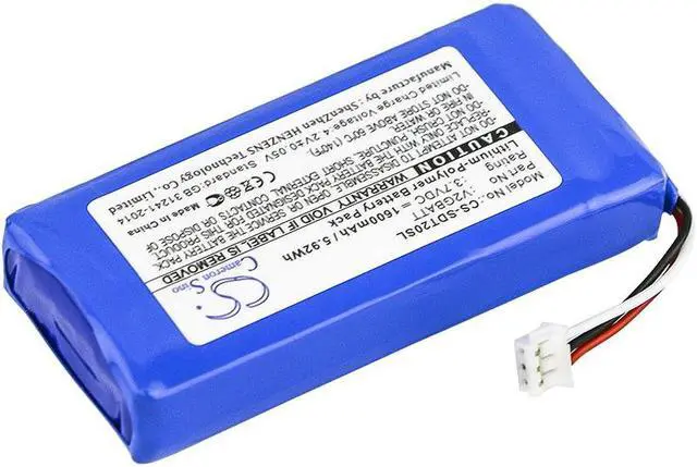 Alt view image 2 of 4 - Estry Battery Replacement for TEK 2.0 GPS Collar TEK-V2LT TEK-2L V2GBATT