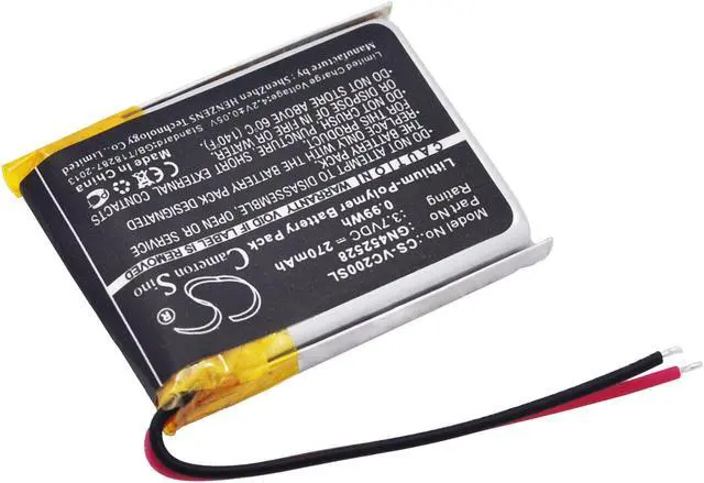 Alt view image 2 of 5 - Estry Battery Replacement for Voice Caddie VC200 VC200 Voice GN452528
