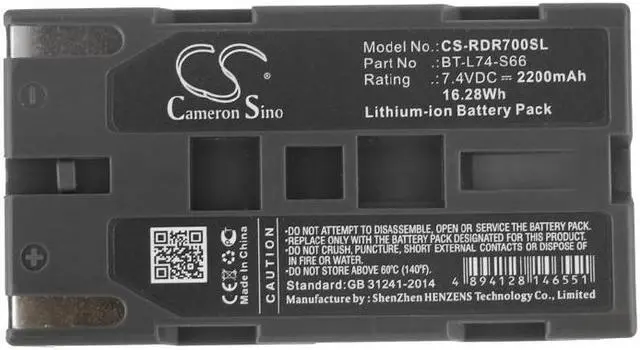 Alt view image 3 of 3 - Estry Battery Replacement for Kolida Gps Gnss K9T Gps Gnss K9 Gps Gnss K9TX GPS K7 Gps Gnss K9E Pin GPS Sanding L7402W BTKD-L7402W