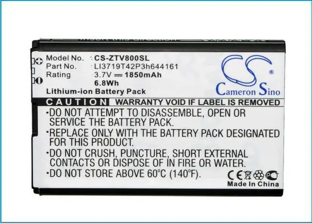 Alt view image 5 of 5 - Estry Battery Replacement for V8000 T82 MF80 Nova 4.0 Nova 3.5 Engage LT N8000 LI3719T42P3h644161 Li3717T42P3h644161