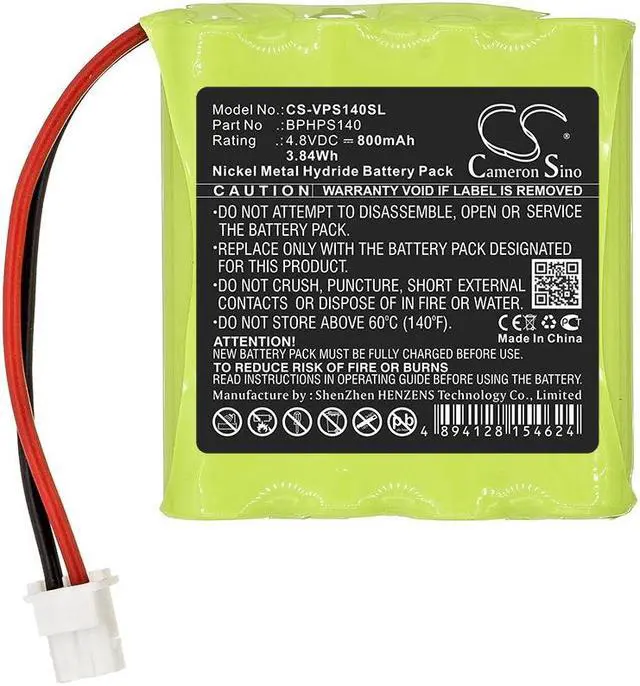Alt view image 3 of 5 - Estry Battery Replacement for Velleman S140 BPS140